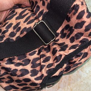 Thrifted Cheetah Print Handbag