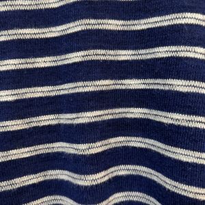 Navy Blue Stripped Sweater