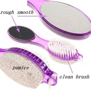 Foot Pedicure Brush - 4 IN 1 Pumice Stone