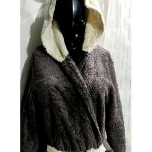 Hoodie Bathrobe For women's