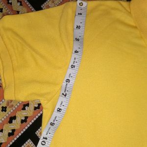 Yellow Polo Tshirt