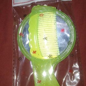 Simple Mirror & Comb(2 Piss/Any Colour)💗