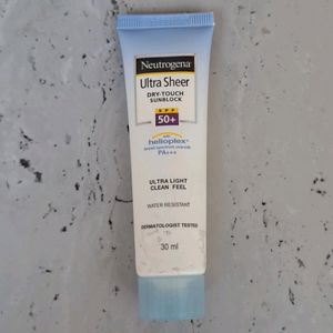 Neutrogena Ultra Sheer Dry Touch Sunblock Spf 50+