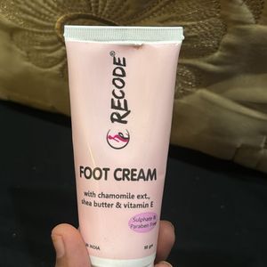 Foot Cream With Chamomile Ext Shea Butter