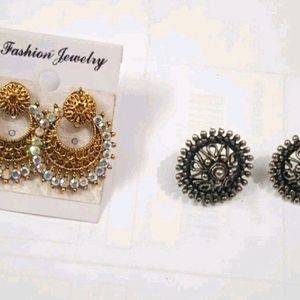 Earrings Pack Of 2