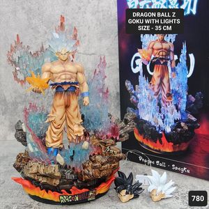 Anime Dragon Ball Z Goku Action Figure With Light