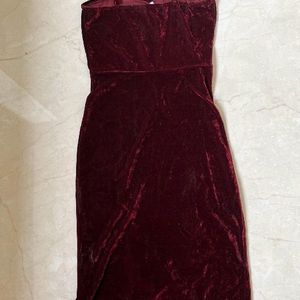 Party Wear Velvet Midi Dress 👗