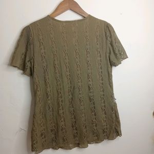 Olive Casual Top (Girl' s)