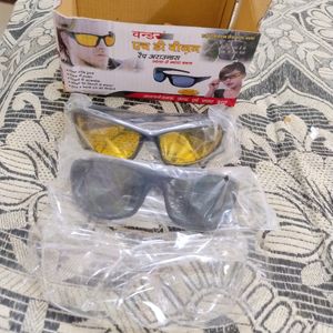 3 In 1 Day Night Vision Glasses