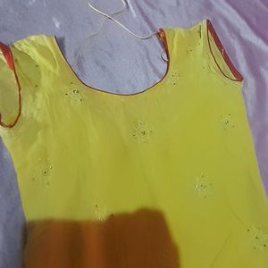 Yellow Kurti