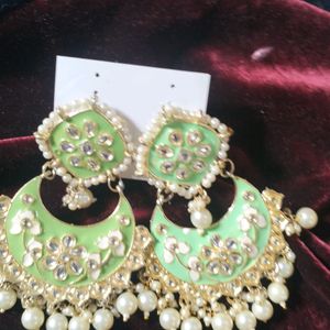 Green Earrings