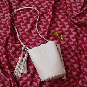 Miniso Pink Bucket Bag