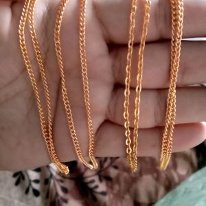 4 Chain For Women Gold