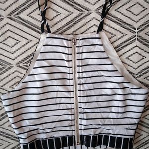 Stripe Printed Top