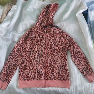 Peach Leopard Jacket