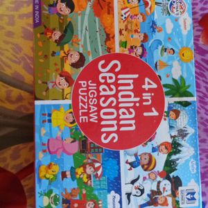 KIDS SEASON PUZZLE 4 IN 1