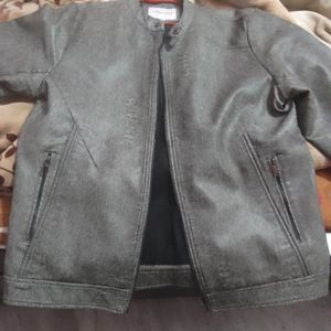 Men's Leather Jacket Blazzer