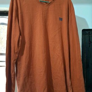 Lee Cooper Orange [XL] Size T-shirt