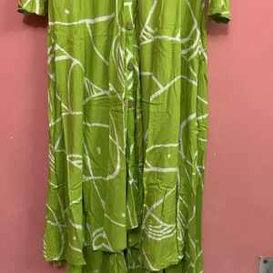 Women printed flared kurta