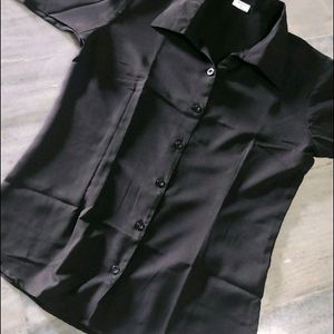 Black Shirt For Women Girls