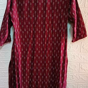 Very Good Condition Avaasa Kurti Set With Pajama