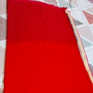 New Beautiful Double Shade Plane Saree