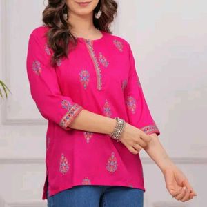 Rayon Jaipuri Kurti