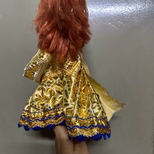 Barbie Dolls Lehanga (doll Not Include)