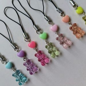 Heart Gummy Bear Phone Charm - Any One