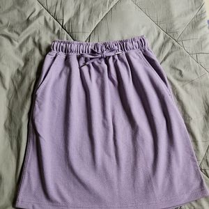 Pastel Purple Sporty Skirt!