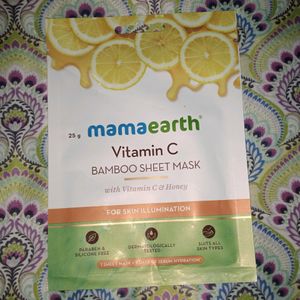 Mamaearth Vitamin C Sheet Mask