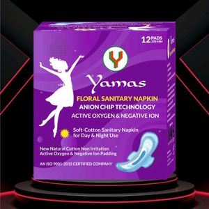 FLORAL SANITARY PAD