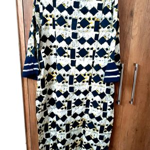 Anouk Branded Kurta With Bell Sleeves