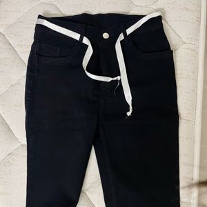 Black Denim Jeans