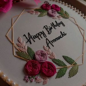 Embroidery Hoop For Birthday