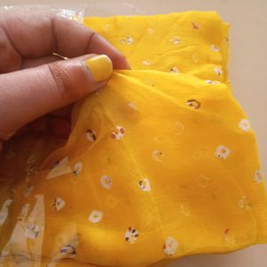 Yellow Dupatta New