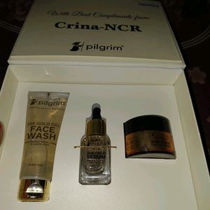 Pilgrim Face Wash,Serum And Mask