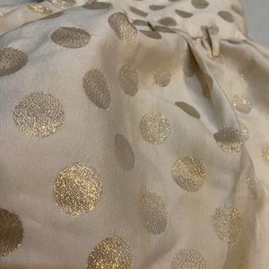 Chandri Polka Dots Frock(clearence Sale)