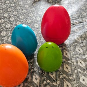 Nested EGGS IN different Size And Color