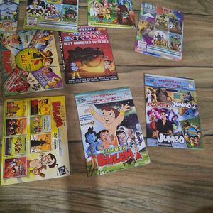 24 Hindi English Funny Kids Movie Dvds Cd Disc