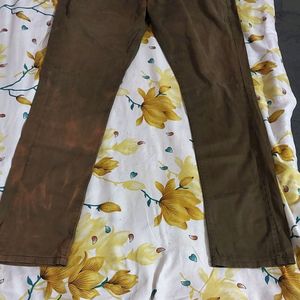 Stylish Military Shaded Pant Fabric Silk Smoothly