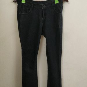 Cotton Black Jeans