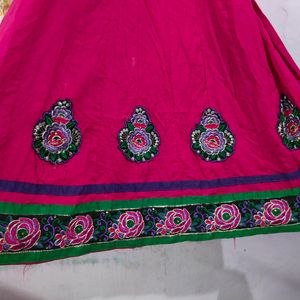 Ethnic Gown With Dupatta