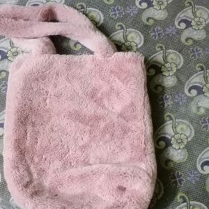 Fur Tote Bag !! Its A Bful Piece With Perfect Size