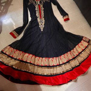 Black Anarkali Suit