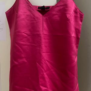 Fuschia Pink Forever 21 Top