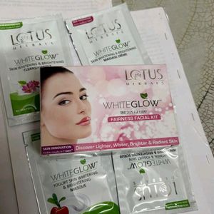 Lotus White glow Facial Kit)