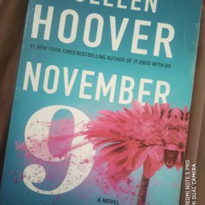 November 9 By Colleen Hoover