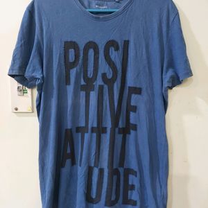 Men's Blue T-shirt 🚨Price Drop ₹2̶5̶0̶ ₹95