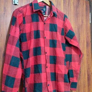 Zemok Brand Red Shirt For Men